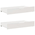 2-in-1 Slaapbank met lades in massief grenenhout met rustieke charme - Bedden & bedframes