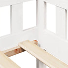 2-in-1 slaapbank met lades in massief grenenhout voor rustieke charme - Bedden & bedframes