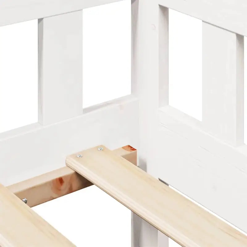 2-in-1 slaapbank met lades in massief grenenhout voor rustieke charme - Bedden & bedframes