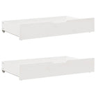 2-in-1 slaapbank met lades in massief grenenhout voor rustieke charme - Bedden & bedframes