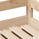 2-in-1 Slaapbank met onderschuifbed van massief grenenhout - Bedden & bedframes