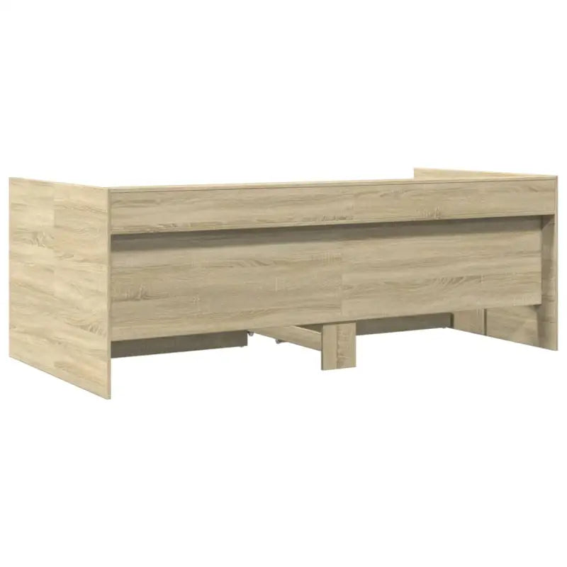 2-in-1 slaapbank van bewerkt hout met lades inclusief levering bevat - Bedden & bedframes