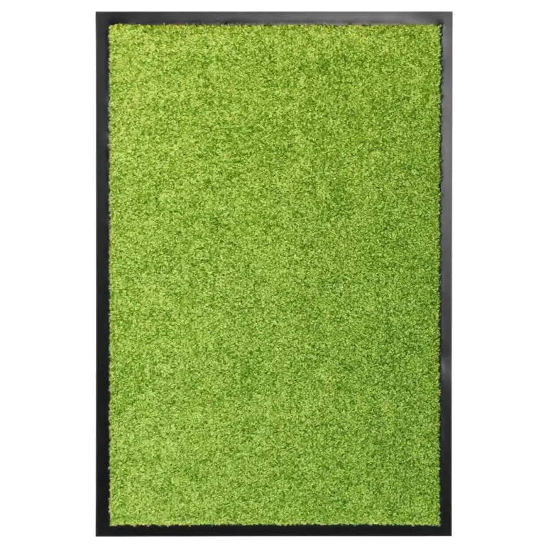 Anti-slip pvc deurmat voor binnen en buiten met absorberende werking - Groen / 40 x 60 cm / 1 - Deurmatten