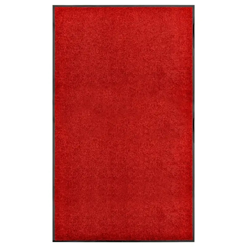 Anti-slip pvc deurmat voor binnen en buiten met absorberende werking - Rood / 90 x 150 cm / 1 - Deurmatten
