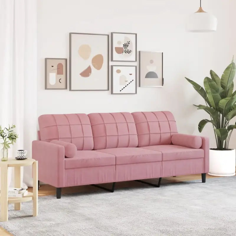 Banken met comfortabel materiaal vulling voor gezellige momenten - Roze / 180 cm - Banken