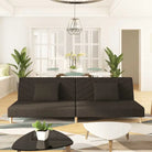 Banken slaapbank met comfortabele zit en totale afmetingen - Bruin / Zonder armleuning - Banken