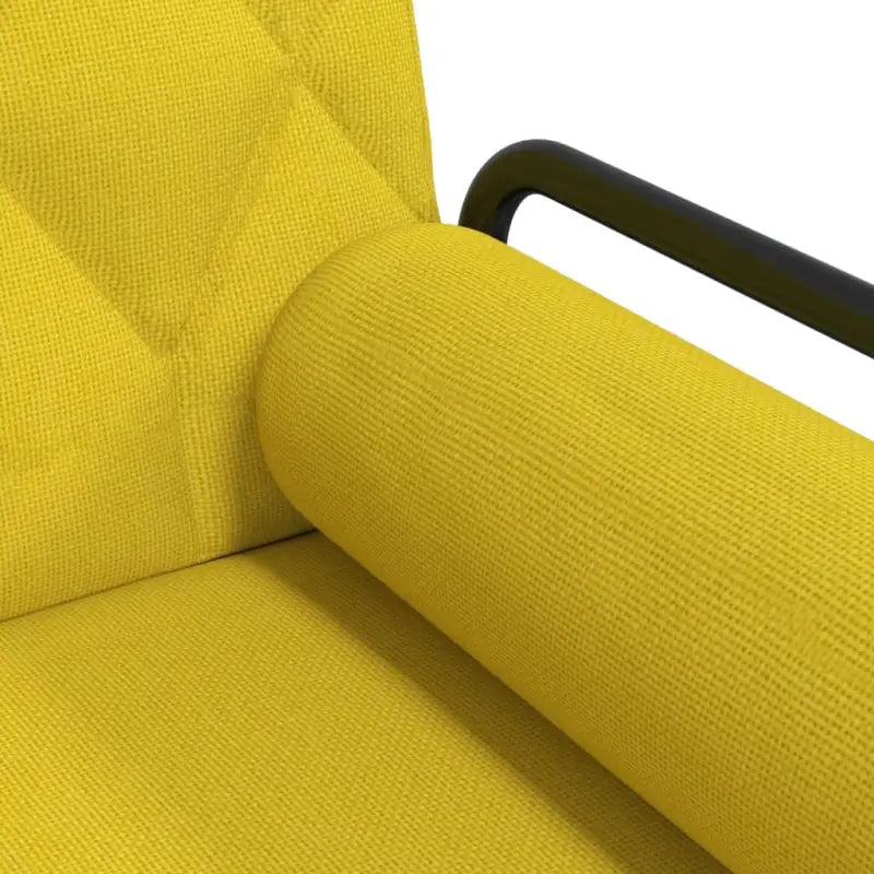 Banken slaapbank met comfortabele zitplaats en duurzame stof met totale afmetingen - Geel - Banken