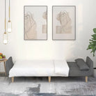 Banken slaapbank met totale afmetingen en hoogte rugleuning for comfortabel slapen - Banken