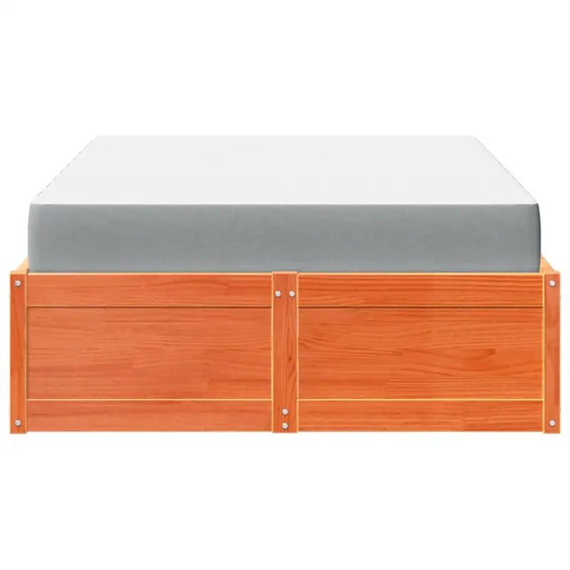 Bed met massief grenenhout met tijdloos en praktisch ontwerp - Bedden & bedframes