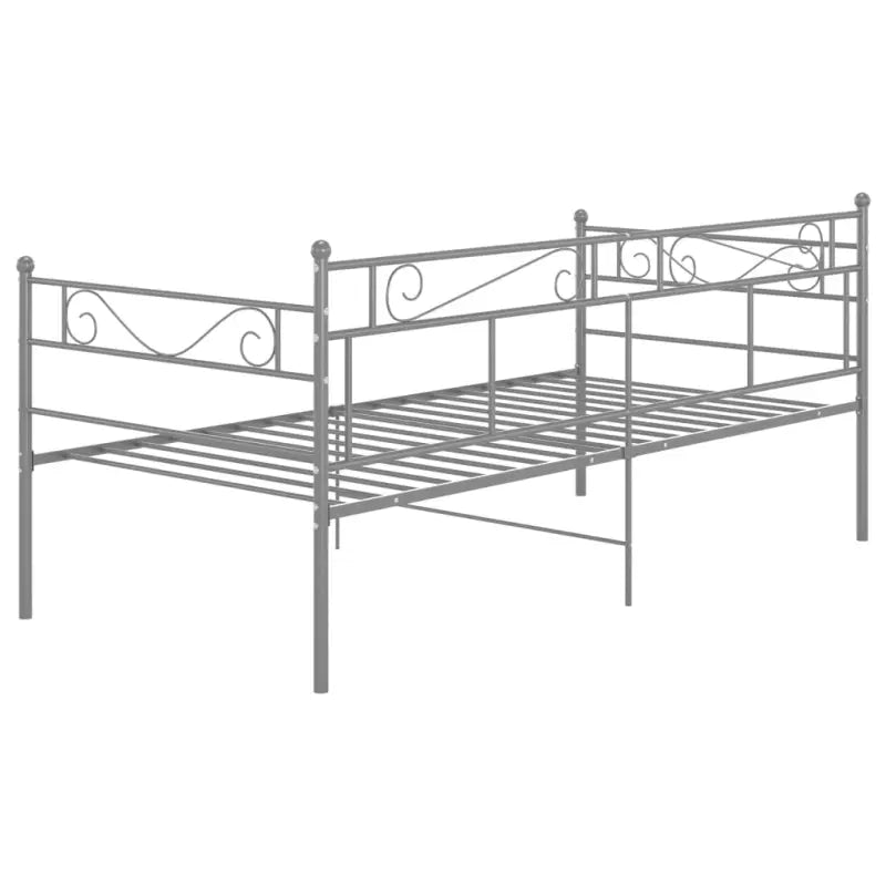 Bedbank voor comfortabel slapen en zitten overdag - Grijs - Bedden & bedframes