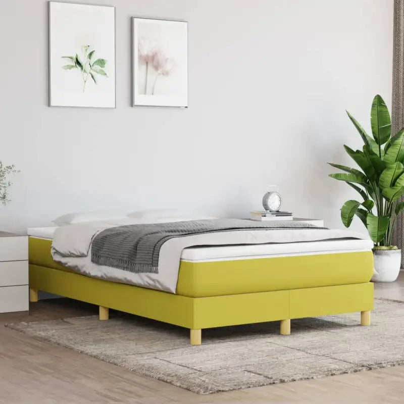 Bedframe met multiplex lattenbodem voor een comfortabele nachtrust - Groen / 120 x 200 cm / 25 cm - Bedden & bedframes