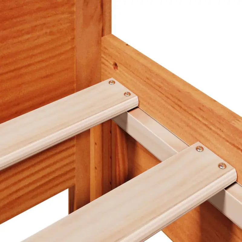 Bedframe van massief grenenhout met extra opbergruimte - Bedden & bedframes
