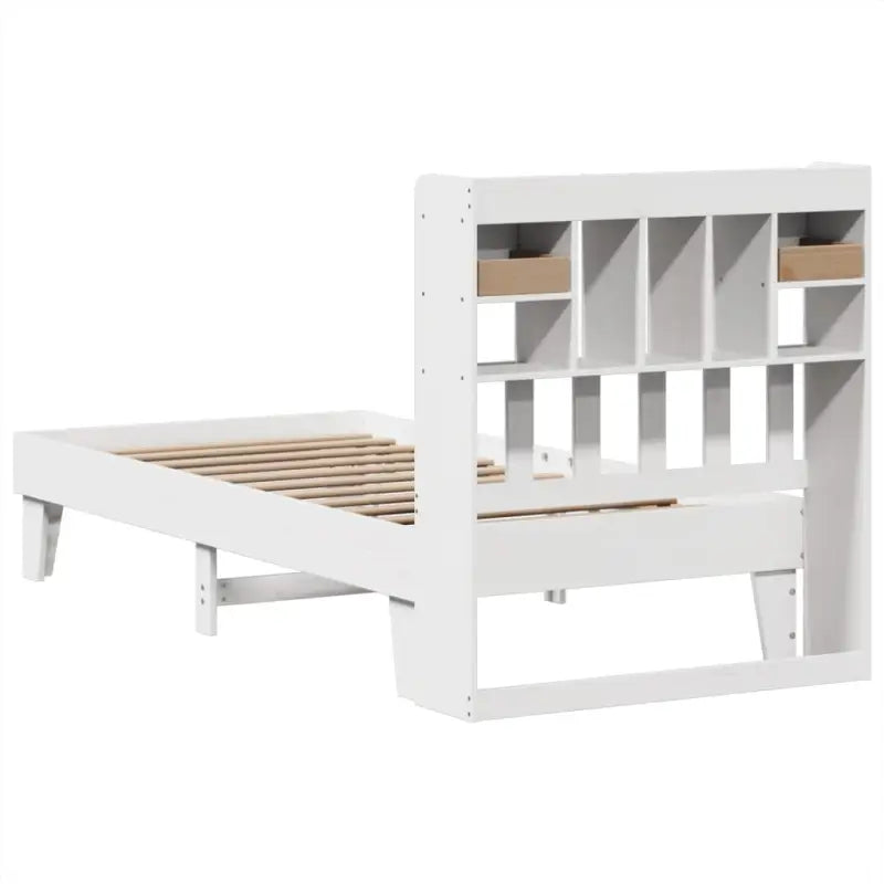 Bedframe van massief grenenhout met extra opbergruimte - Bedden & bedframes