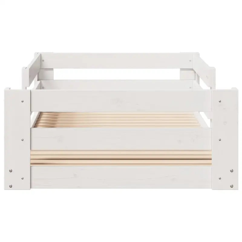 Bedframe van massief grenenhout met extra opbergruimte - Bedden & bedframes