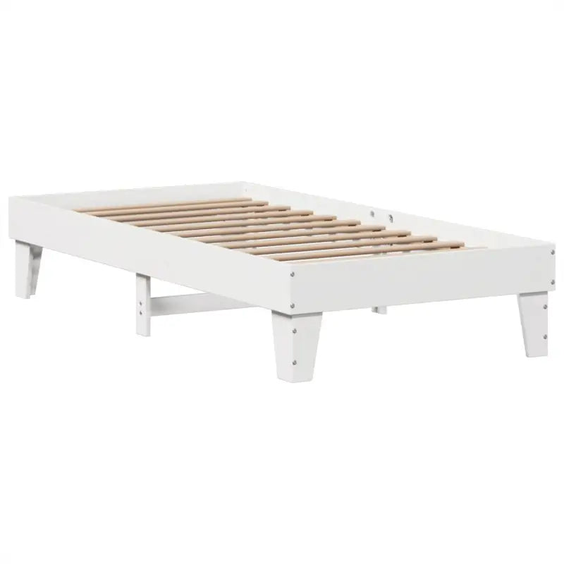Bedframe van massief grenenhout met extra opbergruimte - Bedden & bedframes