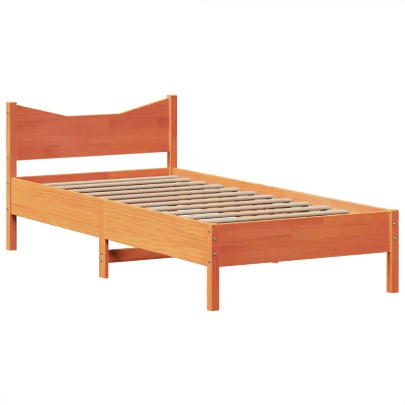 Bedframe van massief grenenhout met extra opbergruimte - Bedden & bedframes