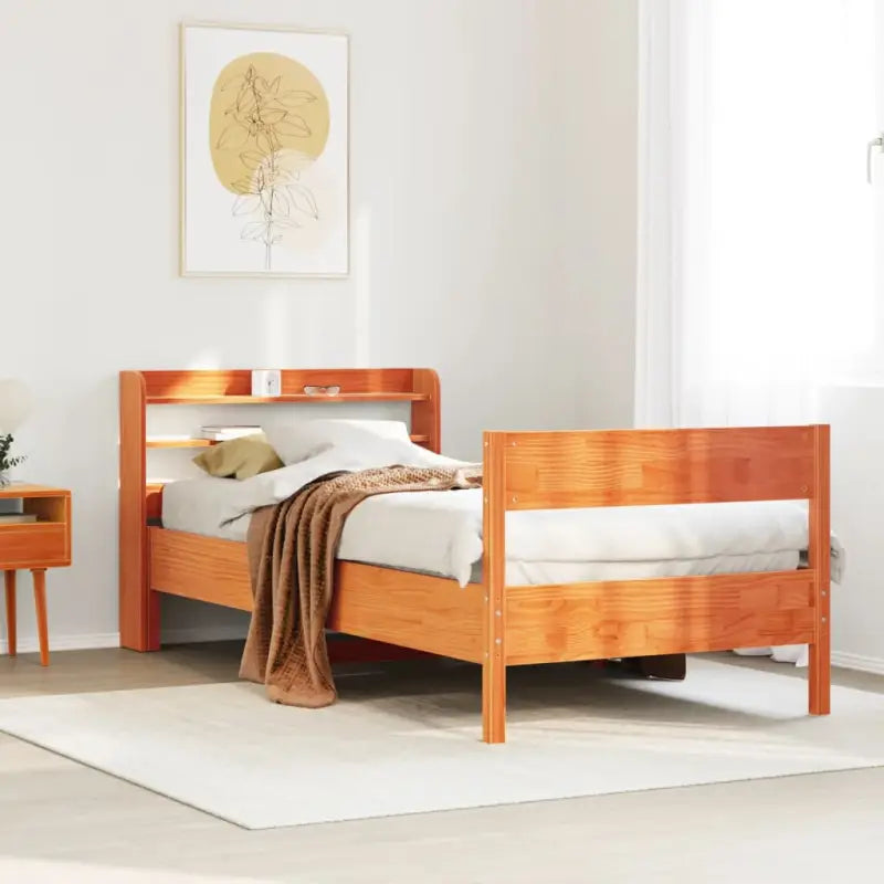 Bedframe van massief grenenhout voor een stabiele en duurzame slaapkamer - Bedden & bedframes