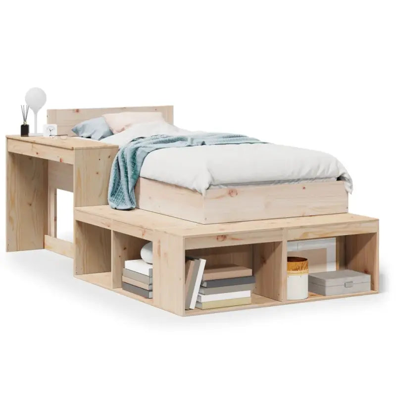 Bedframe van massief grenenhout voor een stabiele slaapervaring - Bedden & bedframes