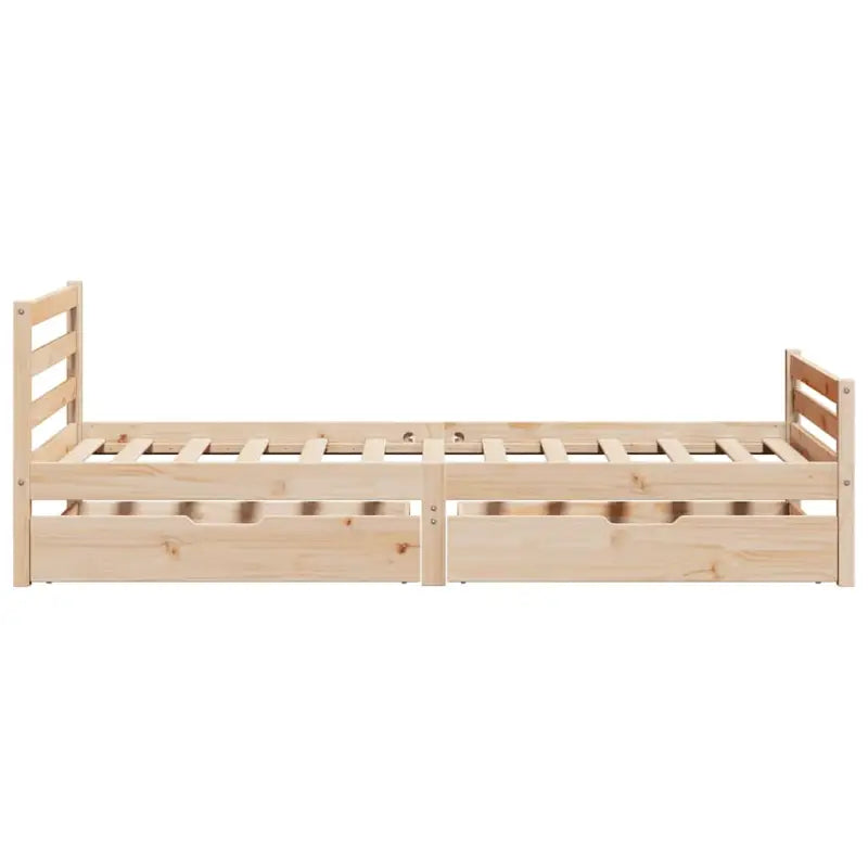Bedframe van massief grenenhout voor een stabiele slaapplek - Bedden & bedframes