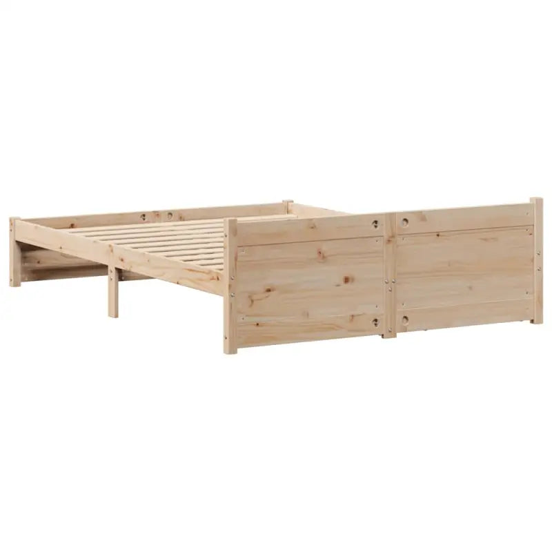 Bedframe van massief grenenhout voor een stevige en duurzame slaapruimte - Bedden & bedframes