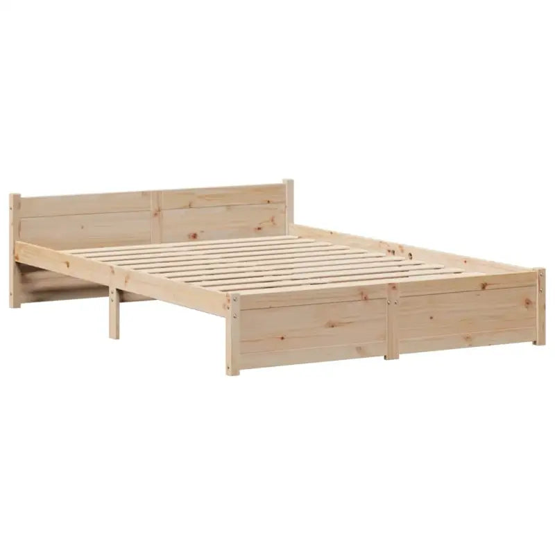 Bedframe van massief grenenhout voor een stevige en duurzame slaapruimte - Bedden & bedframes