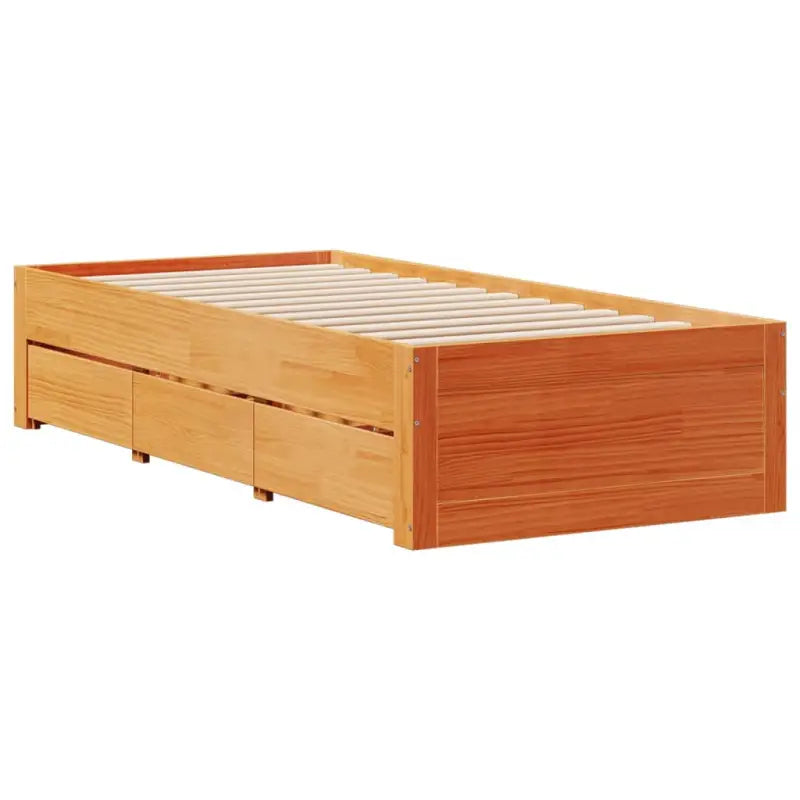 Bedframe van massief grenenhout voor stevige en duurzame slaapcomfort - Bedden & bedframes