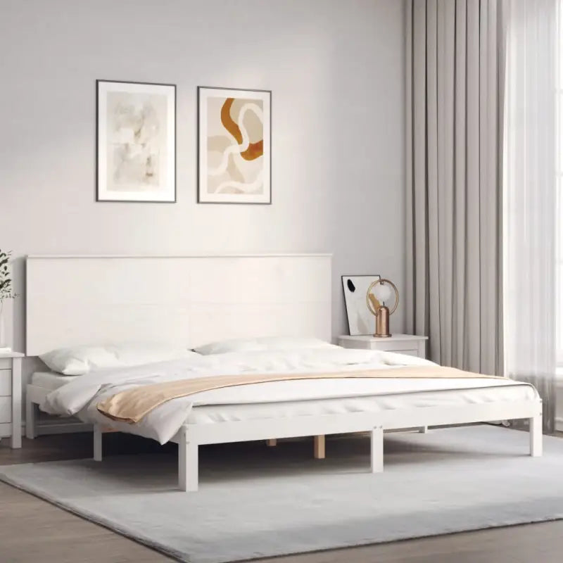 Bedframe van massief grenenhout voor uitstekende ondersteuning en stijl - Bedden & bedframes