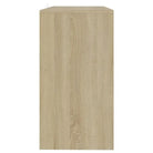 Bewerk hout bijzettafel voor in elk interieur met opbergmogelijkheden - Bijzettafels