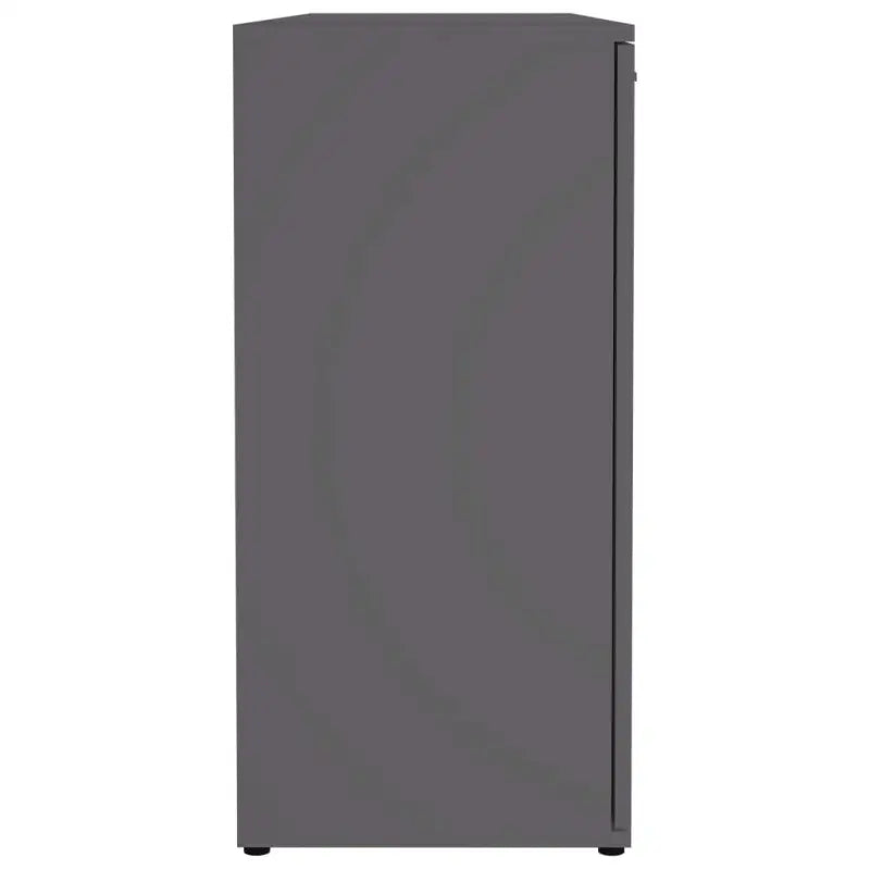 Bewerk hout dressoir met minimalistisch ontwerp en praktische opbergruimte - Grijs / 1 - Dressoirs & buffetkasten