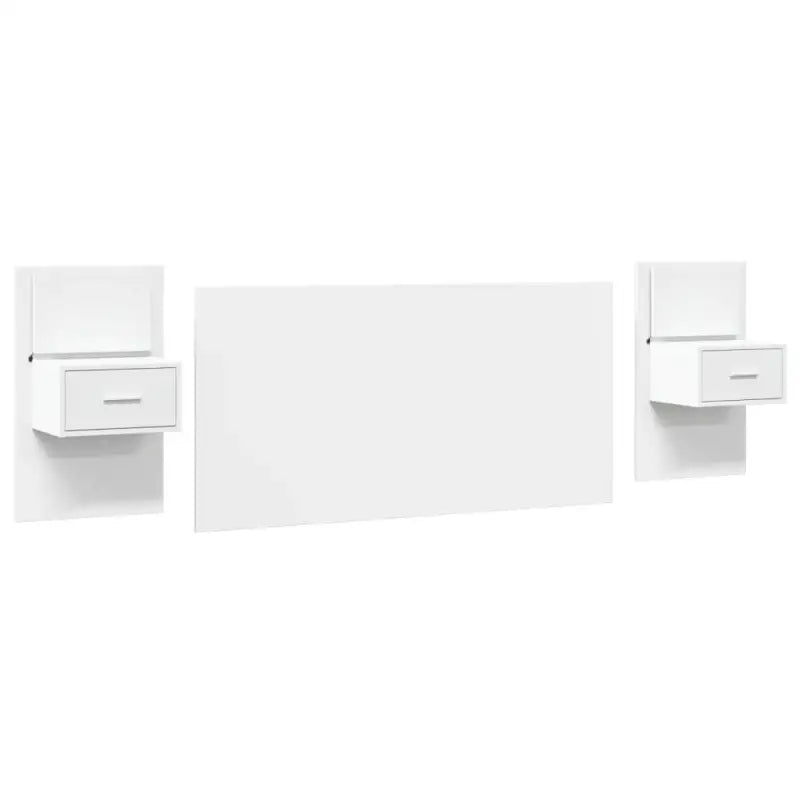 Bewerk hout hoofdbord met kast voor een klassieke slaapkamer look - Hoofdborden en voetborden