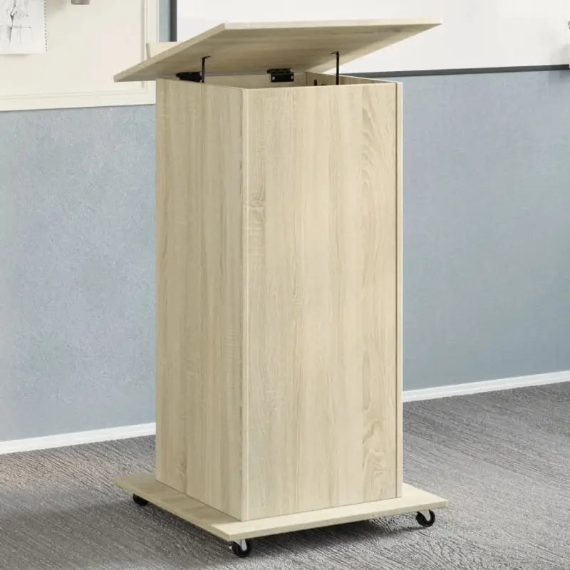 Bewerk hout Kantelbaar bureaublad in Gerookt eiken voor elke gelegenheid - Sonoma eiken - Bureaus