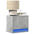 Bewerkt hout nachtkastjes met LED-verlichting voor slaapkamer upgrade - Nachtkastjes