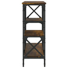 Bewerkte hout bijzettafels met verstelbare poten voor stijlvolle interieurs - Bijzettafels