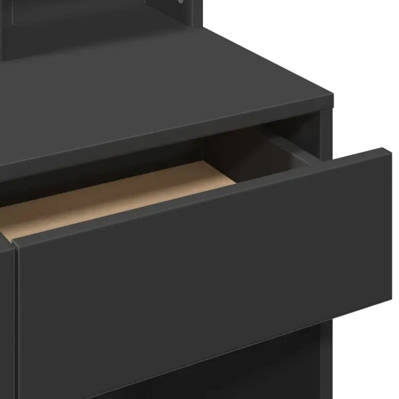 Bewerkte Houten Slaapkamerkaptafel met Binnen Handbereik opbergmogelijkheden - Slaapkamerkaptafels