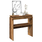 Bijzettafel van bewerkt hout gemakkelijk schoon voor woondecoratie - Oud hout / 1 / 102 cm - Bijzettafels