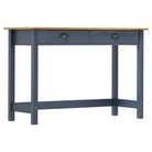 Bijzettafel van massief grenenhout met tijdloos ontwerp - Grijs / 1 - Bijzettafels