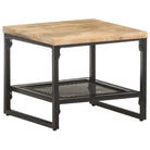 Bijzettafel van massief ruw mangohout voor stijl en duurzaamheid - Bijzettafels