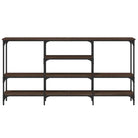 Bijzettafels met bewerkt hout en metalen frame voor een onderhoudsvrije look - Bijzettafels