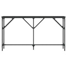 Bijzettafels met bewerkt hout en metalen frame voor elegante interieurs - Bijzettafels