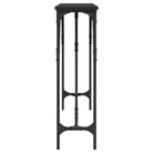 Bijzettafels met bewerkt hout en metalen frame voor elegante interieurs - Bijzettafels