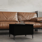 Bijzettafels met bewerkt hout voor een industriële woonkamerstijl - Zwart / 1 - Bijzettafels