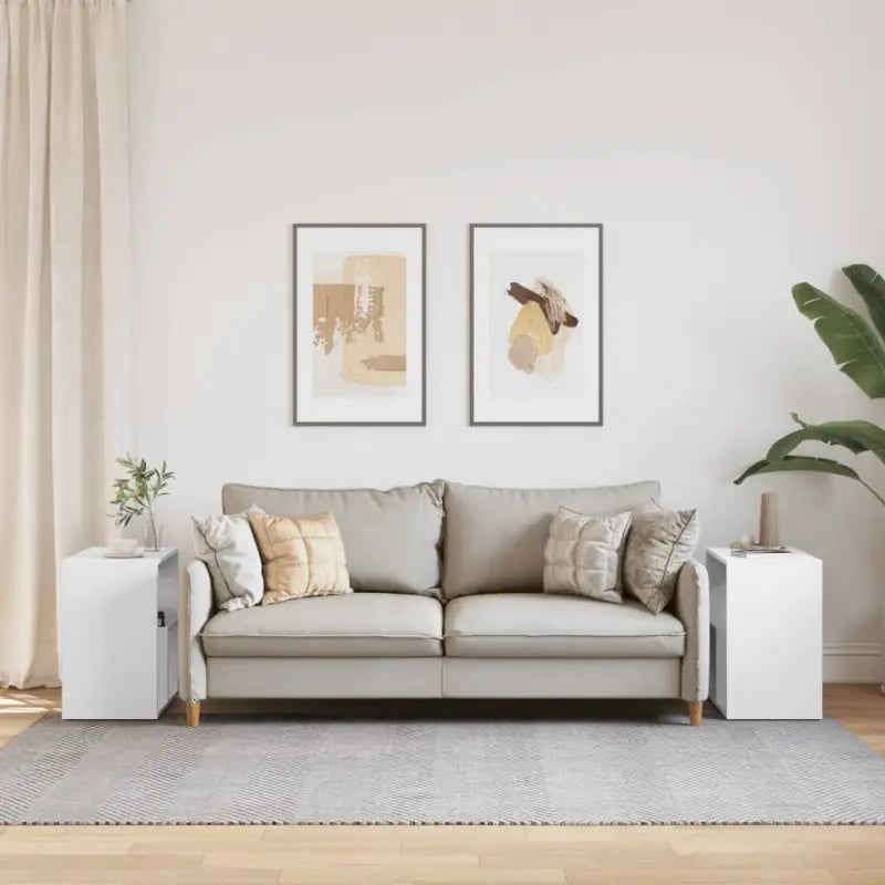 Bijzettafels met bewerkt hout voor een trendy en duurzame inrichting - Bijzettafels