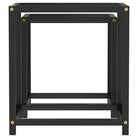 Bijzettafels van industriële stijl met gepoedercoat staal - Bijzettafels