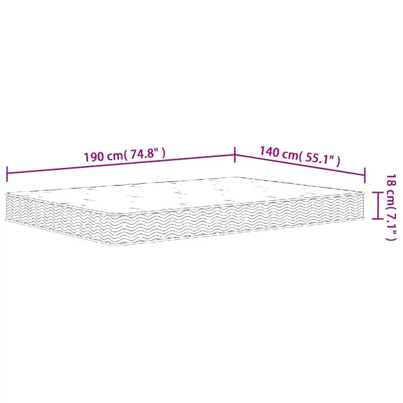 Binnenveringmatras voor een comfortabele en duurzame slaapervaring - Matrassen