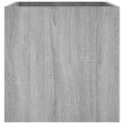 Bloeipot Grijs Sonoma Eiken van bewerkt hout voor planten en bloemen - Bloempotten & plantenbakken