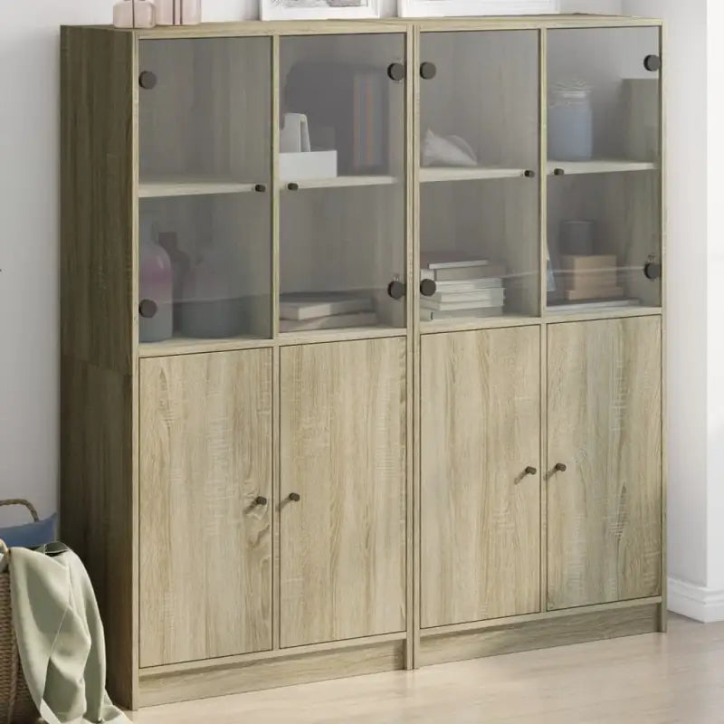 Boekenkast biedt duurzame en moderne opbergoplossing voor je interieur - Sonoma eiken / 1 / 136 cm - Dressoirs &
