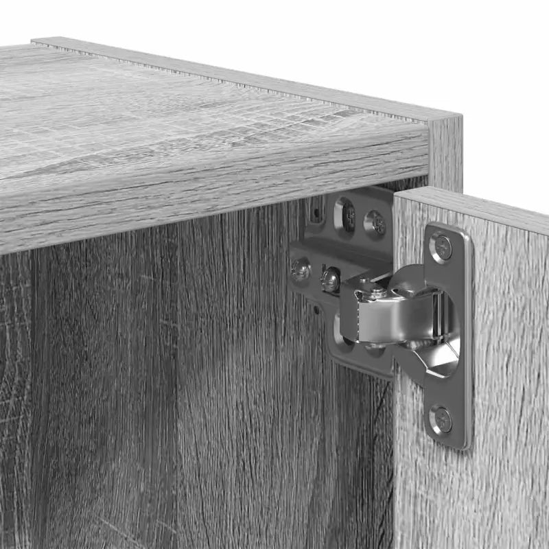 Boekenkast van bewerkt hout in grijs sonoma voor een stijlvolle organisatie - Boekenkasten