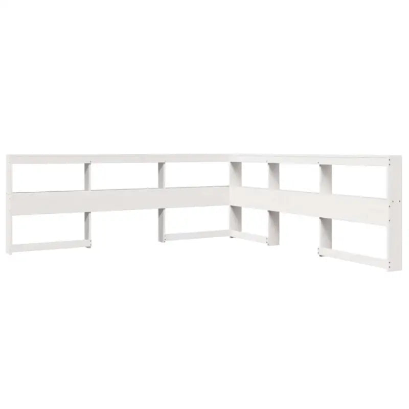 Boekenkastbed in massief grenenhout met handige opbergruimte - Bedden & bedframes