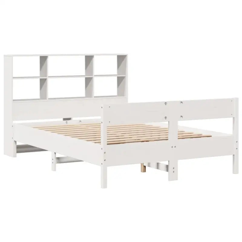 Boekenkastbed met massief grenenhout en ideale totale afmetingen - Bedden & bedframes