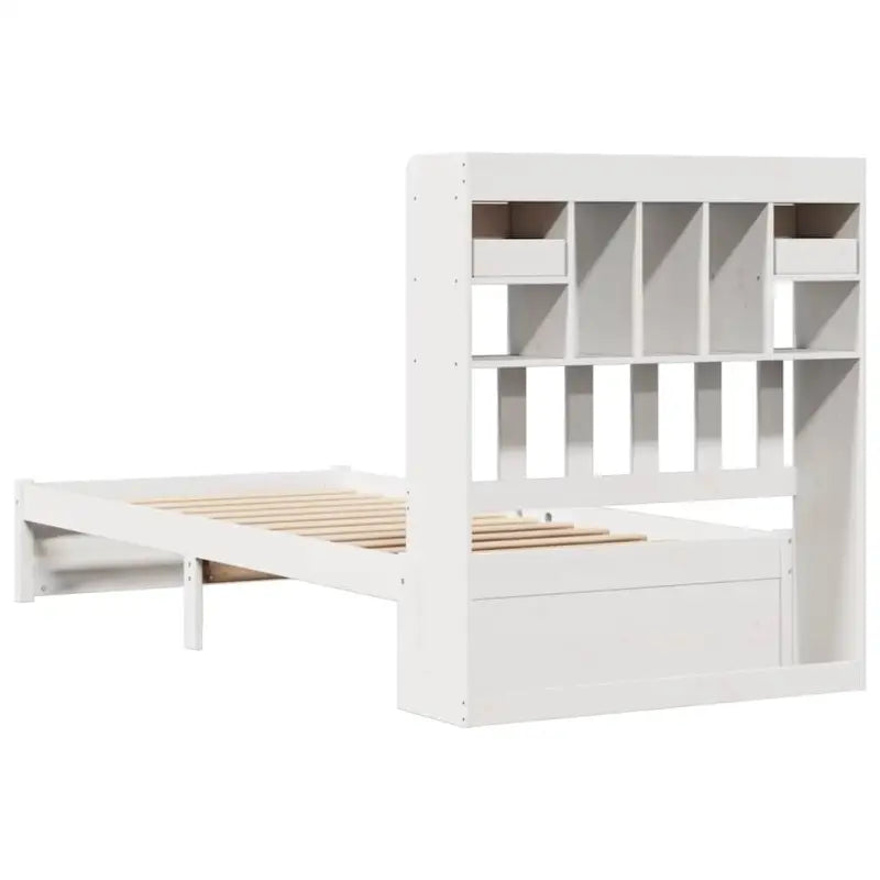 Boekenkastbed van massief grenenhout met comfortabele totale afmetingen - Bedden & bedframes